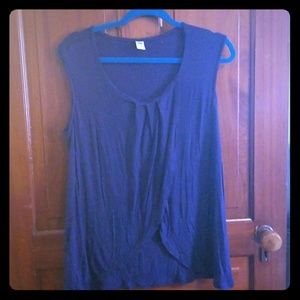 Navy Blue Old Navy Maternity/Nursing Top